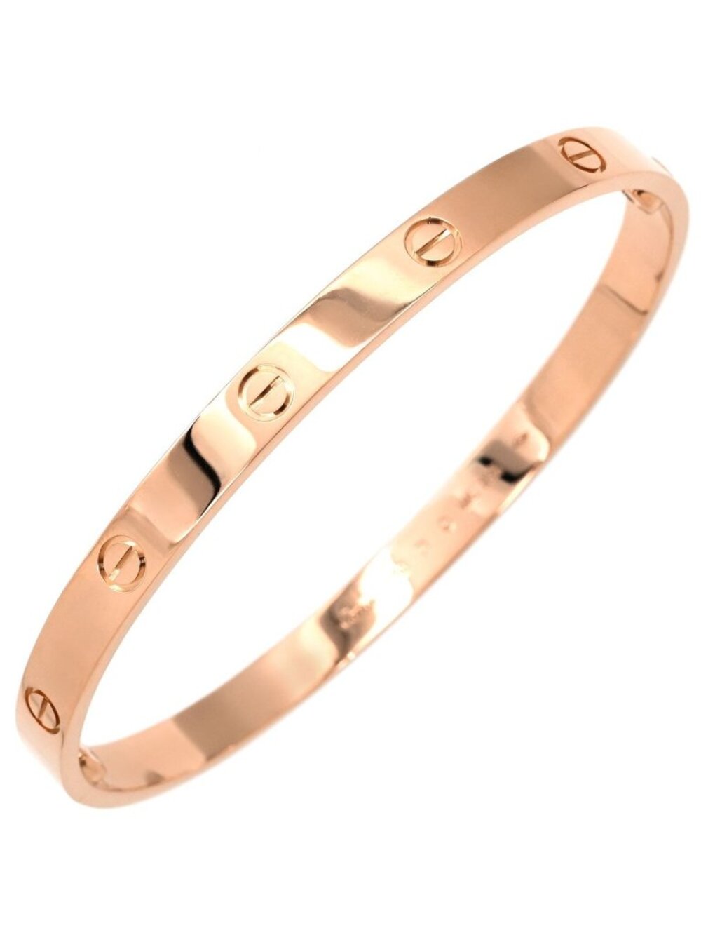 Cartier Bracelet Love Vintage Pink Gold 21 Classic Model PG Bangle Repair